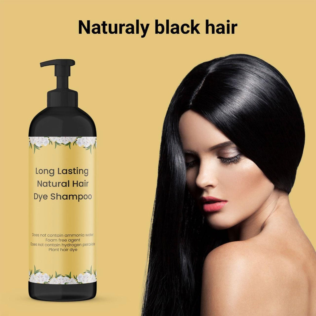 Long Lasting Natural Hair Dye Shampoo 100ML (Pack of 2)
